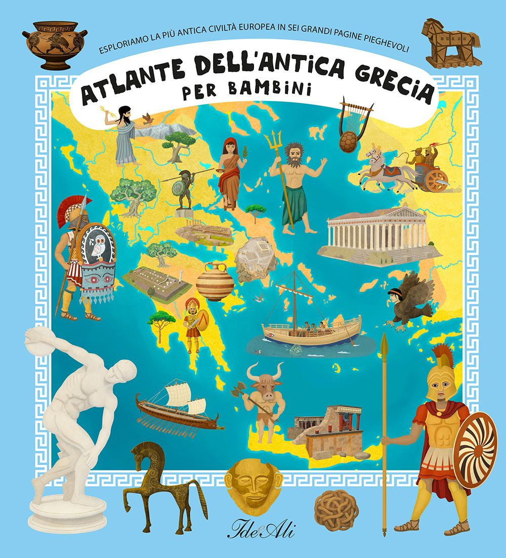 Atlante dell'antica Grecia. Ediz. a colori.