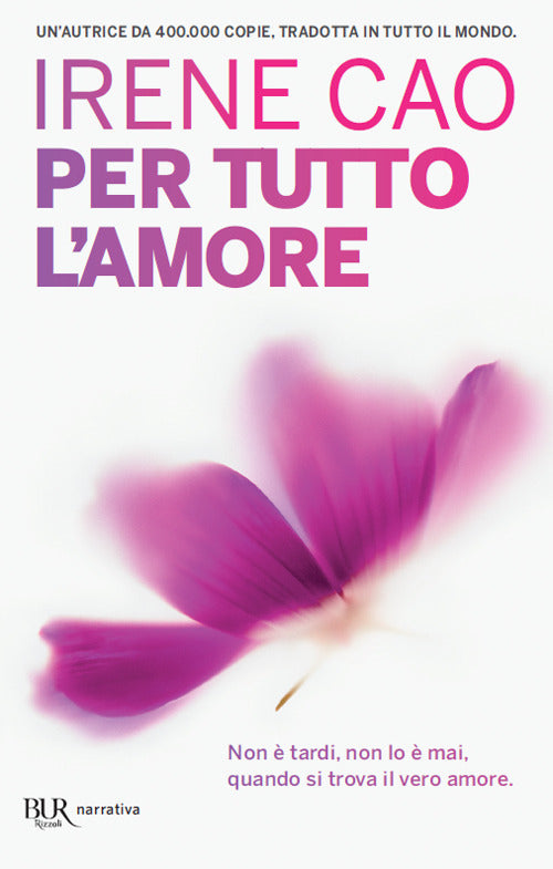 Per tutto l'amore.