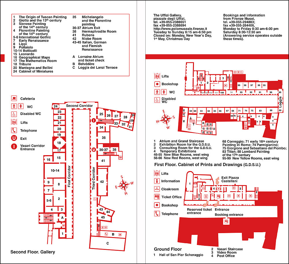 The Uffizi (in inglese). The official guide - Edizione aggiornata