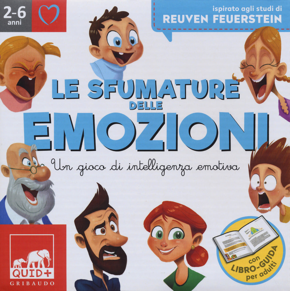 Le sfumature delle emozioni. Un gioco di intelligenza emotiva. Ispirato agli studi di Reuven Feuerstein. Ediz. a colori. Con 64 carte.