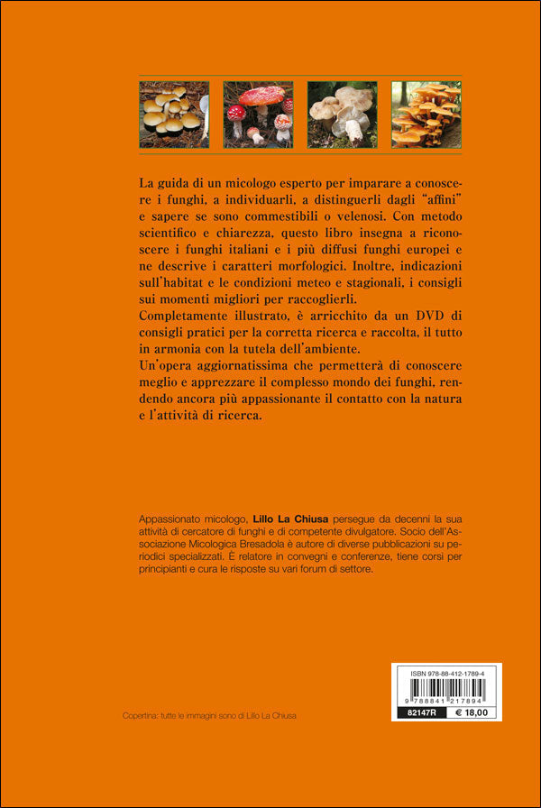Guida completa al riconoscimento dei funghi + DVD