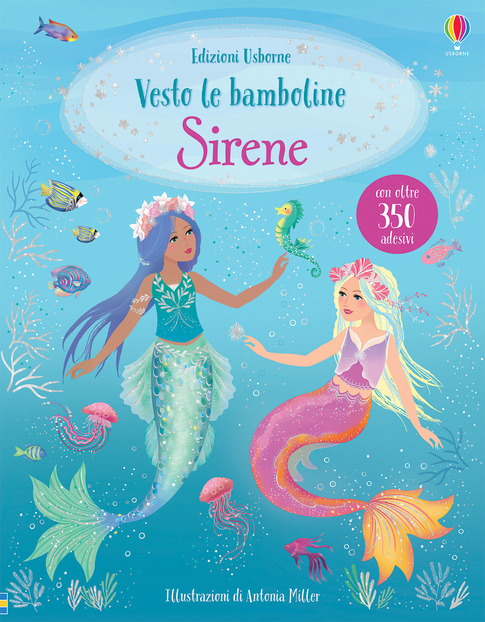 Sirene. Vesto le bamboline. Con adesivi. Ediz. a colori.