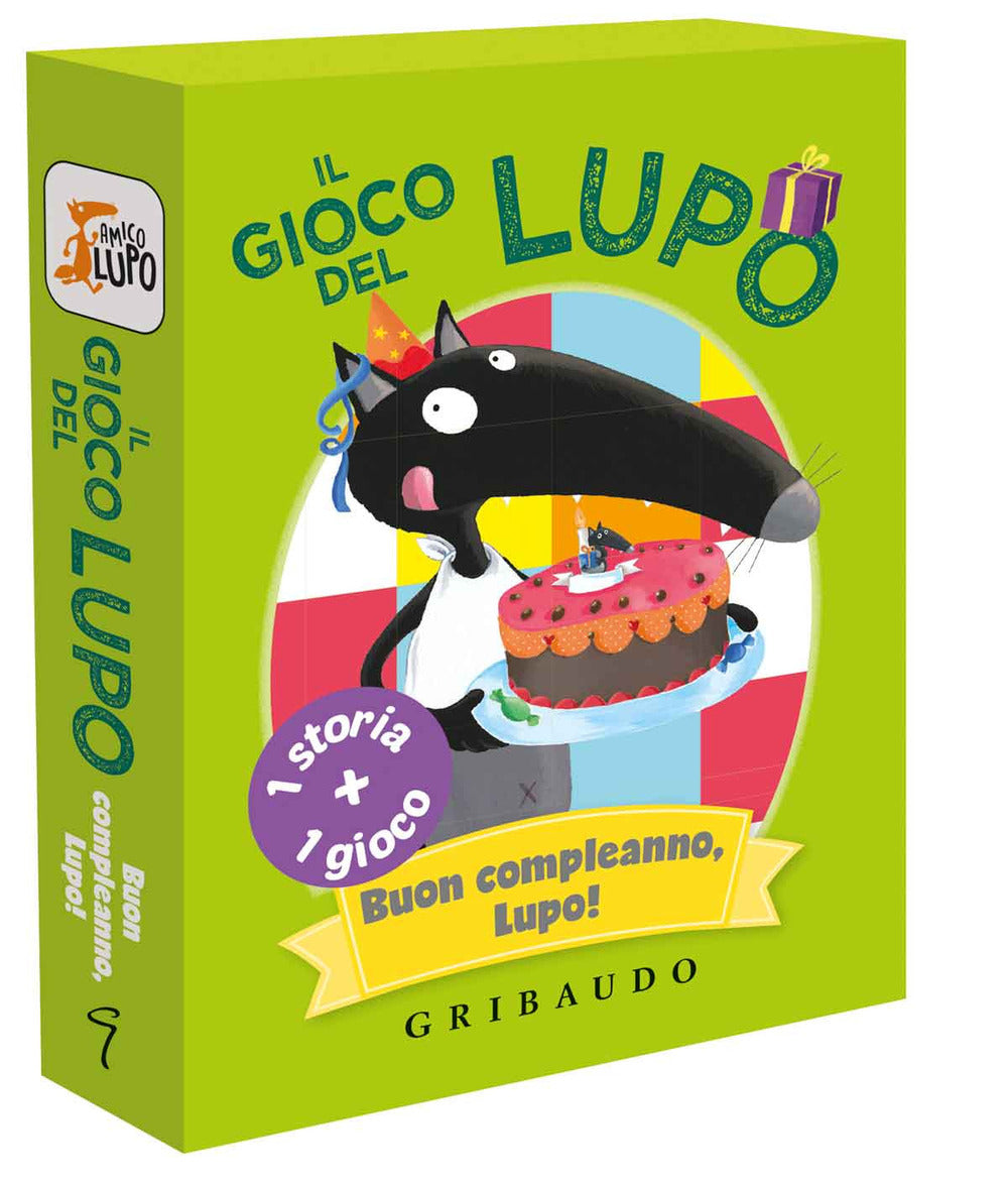 Buon compleanno, Lupo! Il gioco del lupo. Ediz. a colori. Con Carte.
