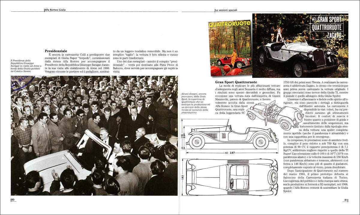 Alfa Romeo Giulia. 50° anniversario