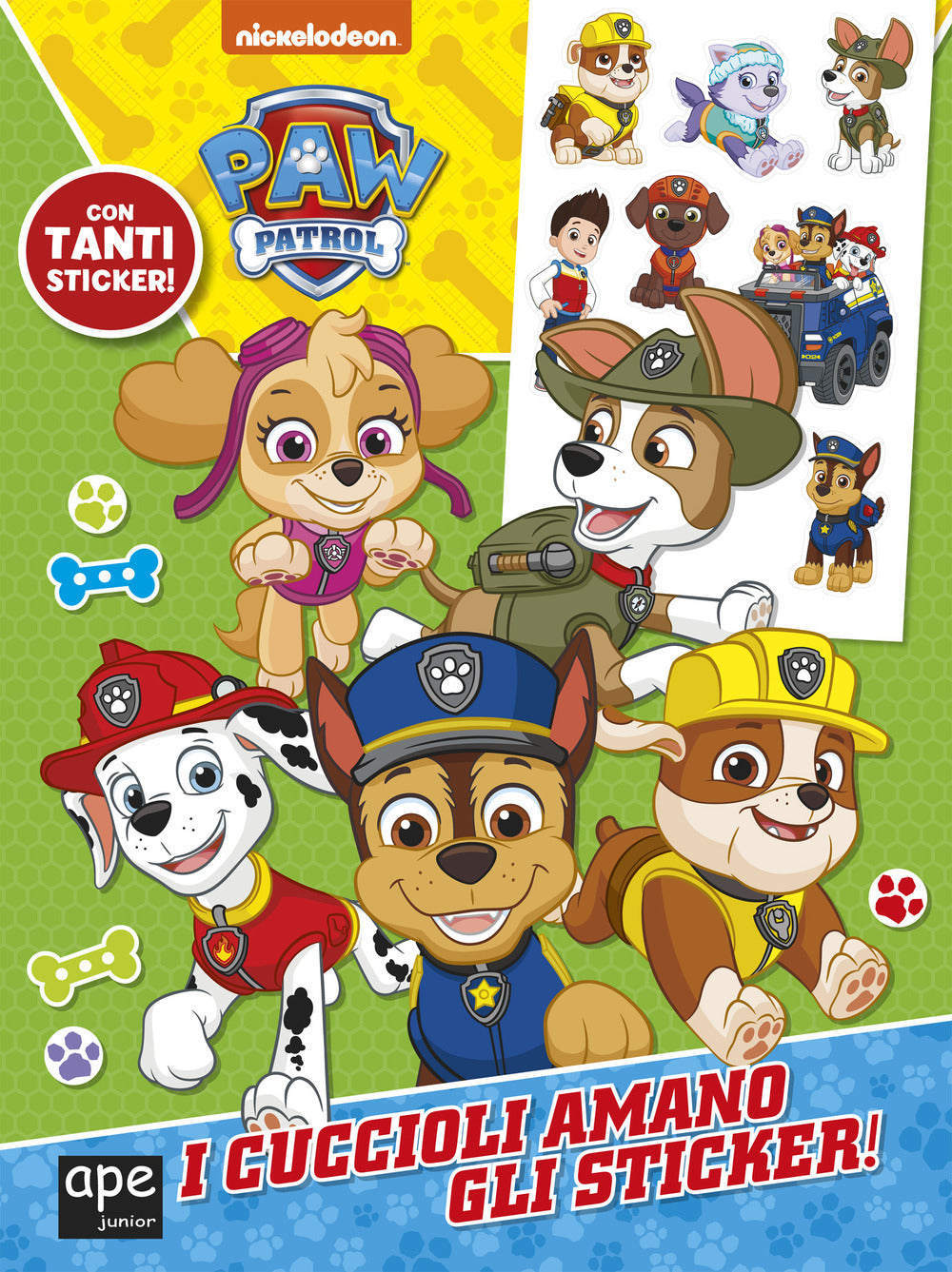 I cuccioli amano gli sticker! Paw Patrol. Ediz. a colori.