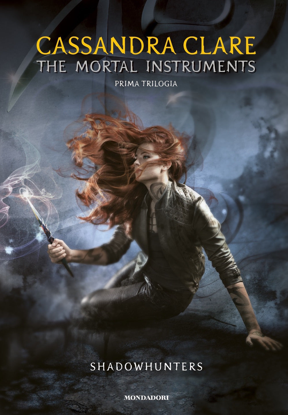 The mortal instruments. Shadowhunters. Prima trilogia: Città di ossa-Città di cenere-Città di vetro.