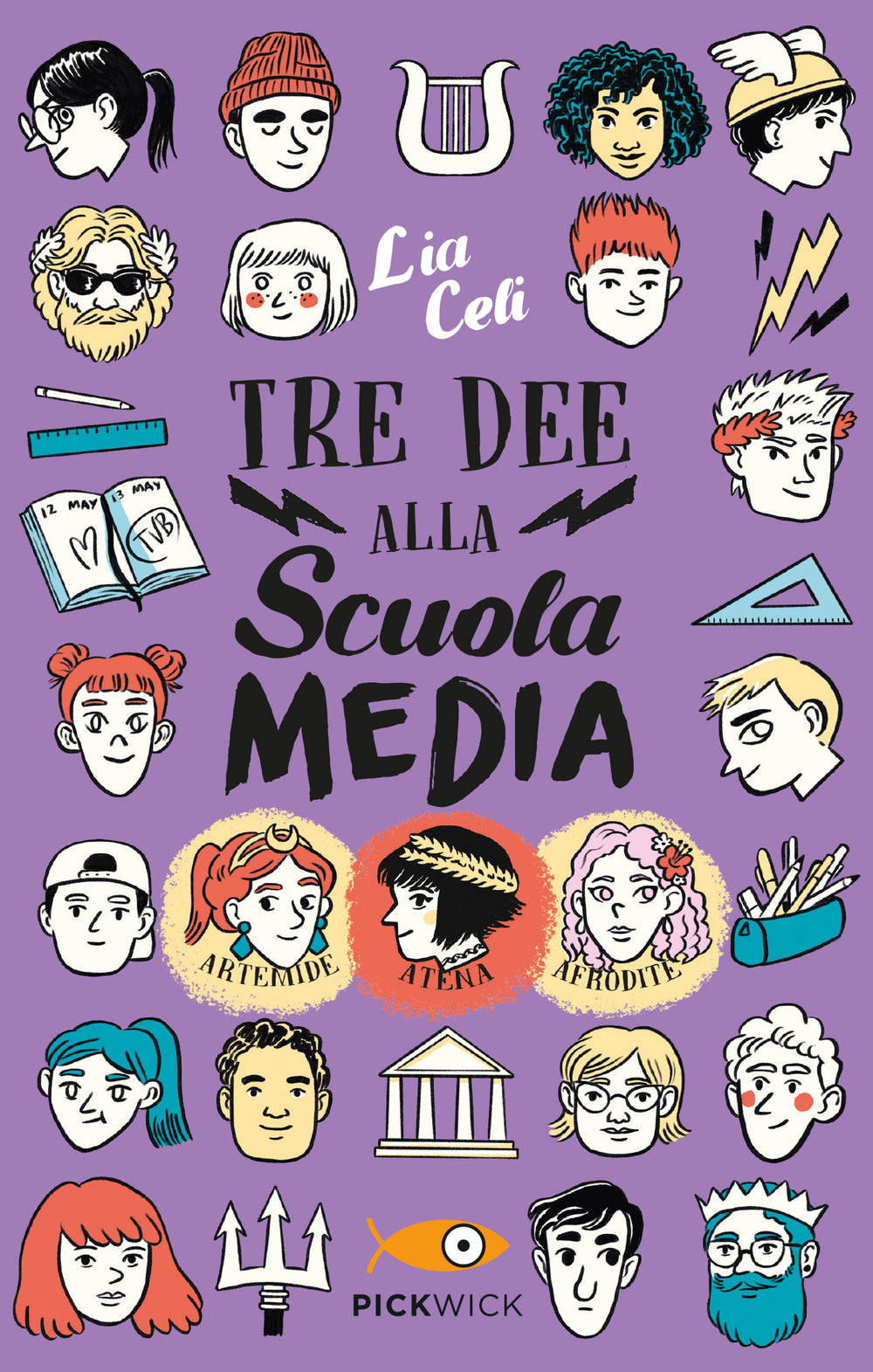 Tre dee alla scuola media.