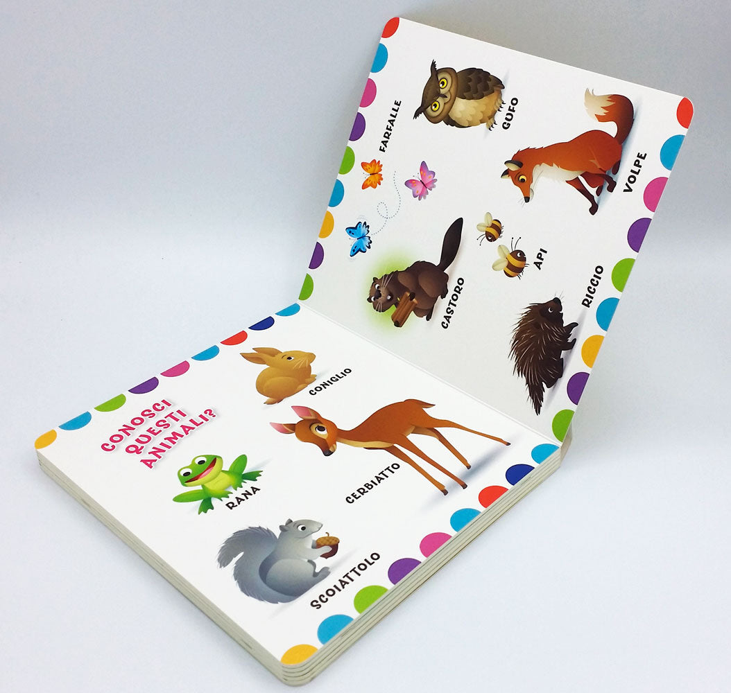 Disney Baby - Chi c'è nel bosco? Scorri e Scopri. con finestrelle scorrevoli