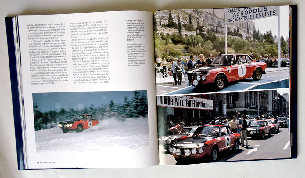 LANCIA RALLY L'era d'oro/The golden age. Appia - Flaminia - Flavia - Fulvia - Beta - Stratos