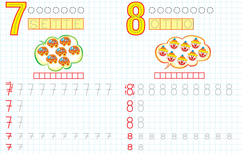 Un mondo di quadretti. Pregrafismi, lettere e numeri