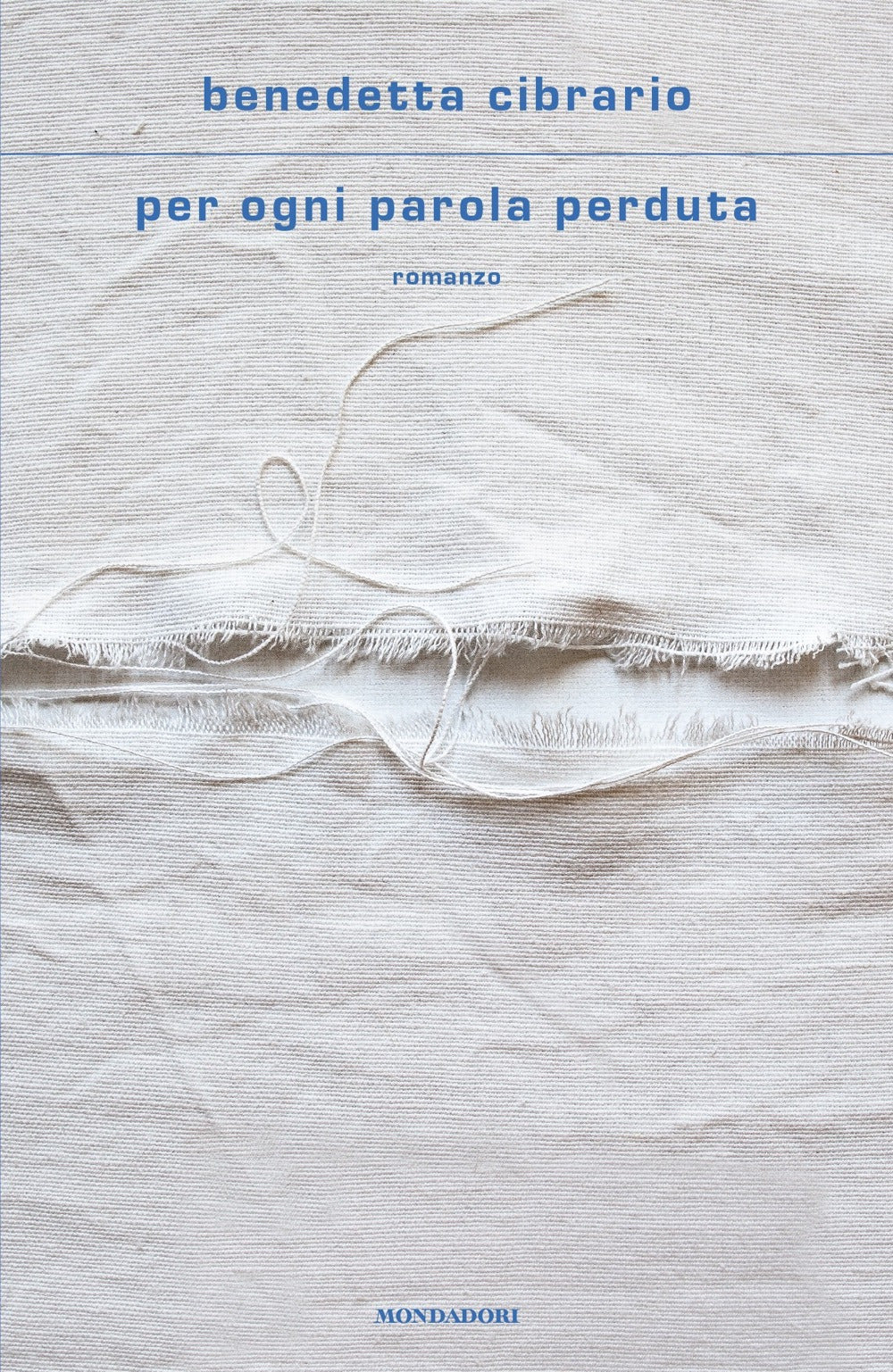 Per ogni parola perduta.