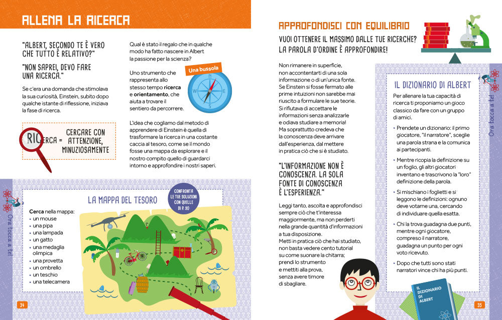 Allenamente Genius - Pensa come Albert Einstein. Giochi e attività per il cervello