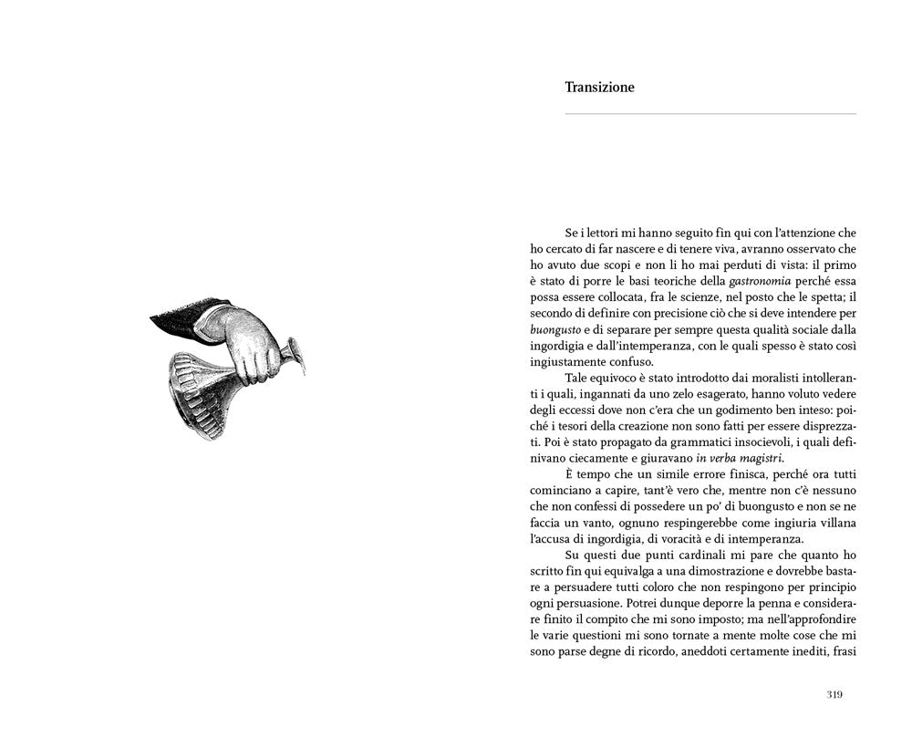 Fisiologia del gusto. o Meditazioni di gastronomia trascendente