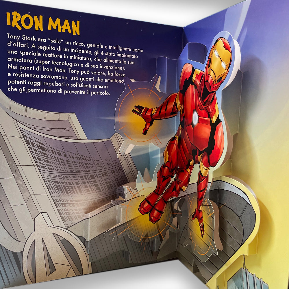 Marvel Libro Pop-up. Supereroi in 3D