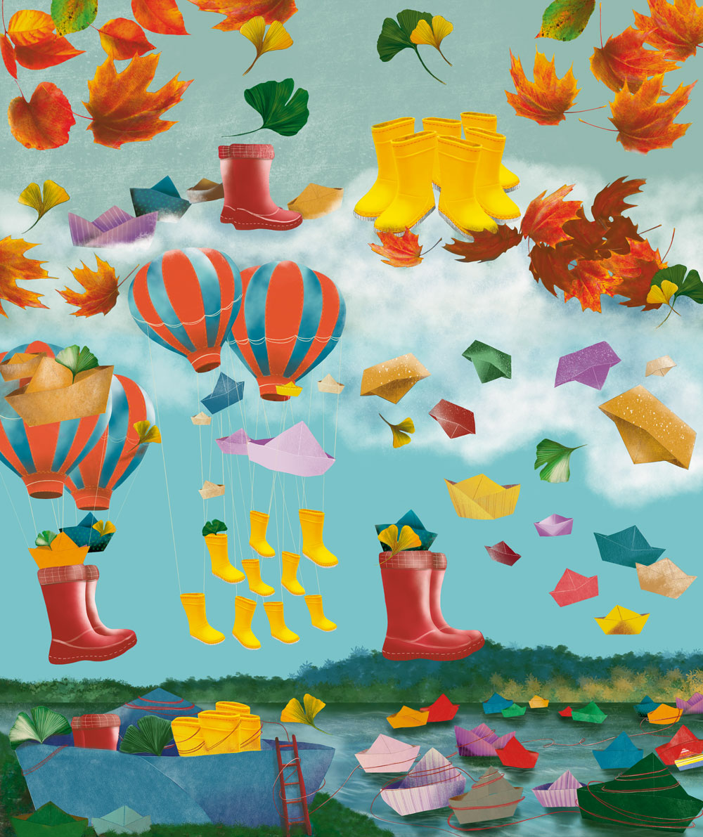 La Bambina delle Barchette di Carta