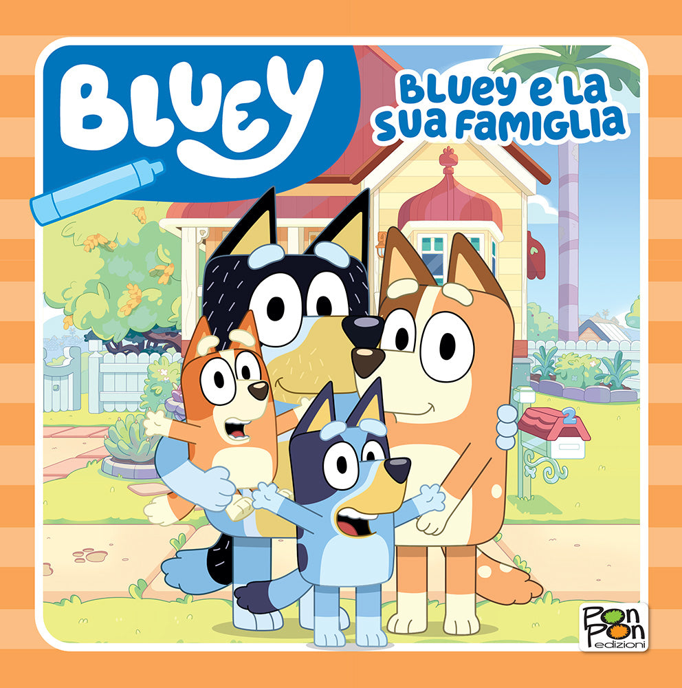 Bluey e la sua famiglia. Albo magico