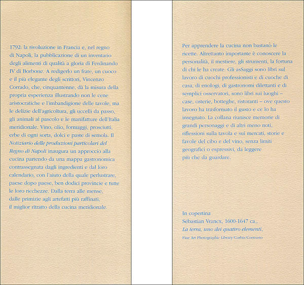 Notiziario delle produzioni particolari del Regno di Napoli e delle cacce riserbate al real divertimento