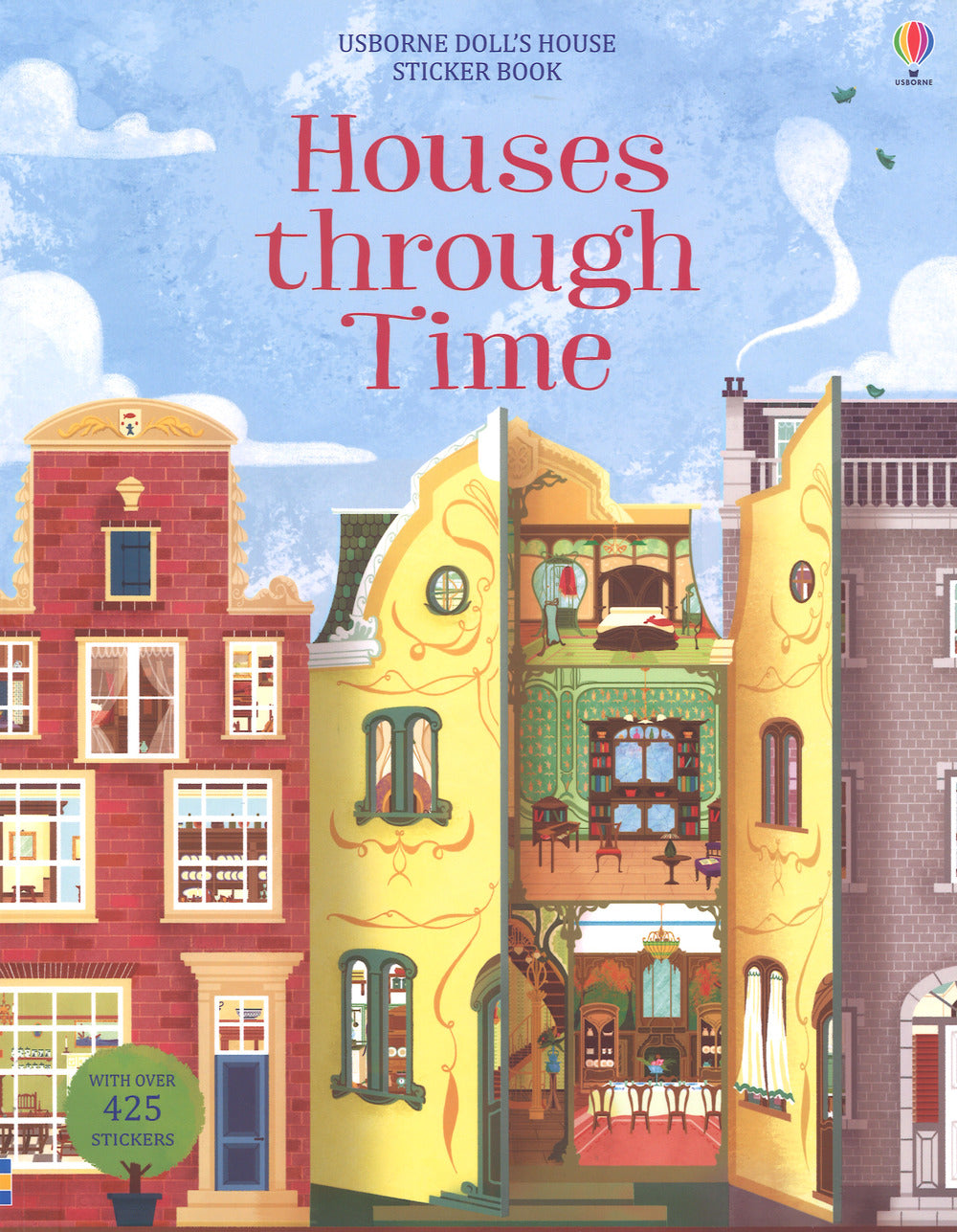 Houses through time. Sticker book. Con adesivi. Ediz. a colori.