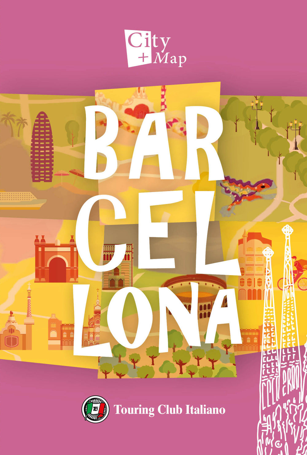 Barcellona. Con Carta geografica ripiegata.