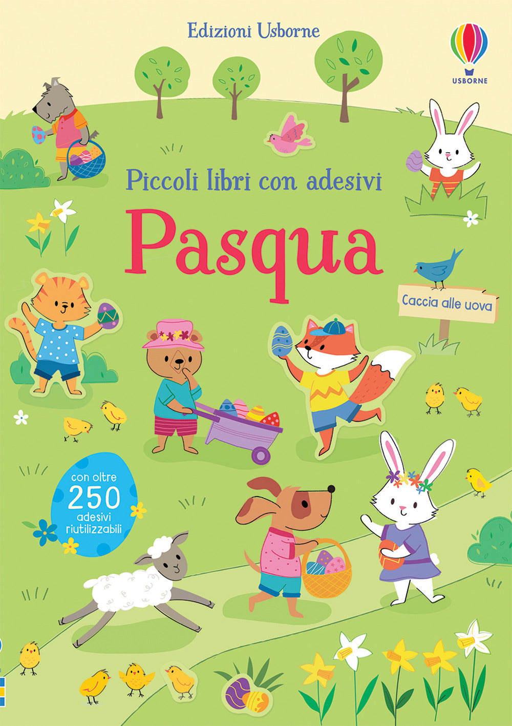 Pasqua. Piccoli libri con adesivi. Ediz. a colori.