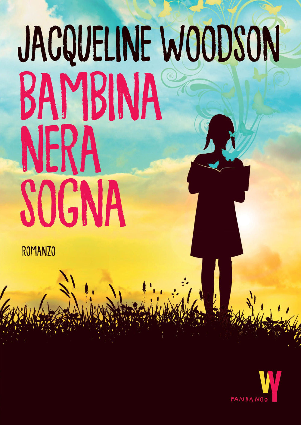 Bambina nera sogna.