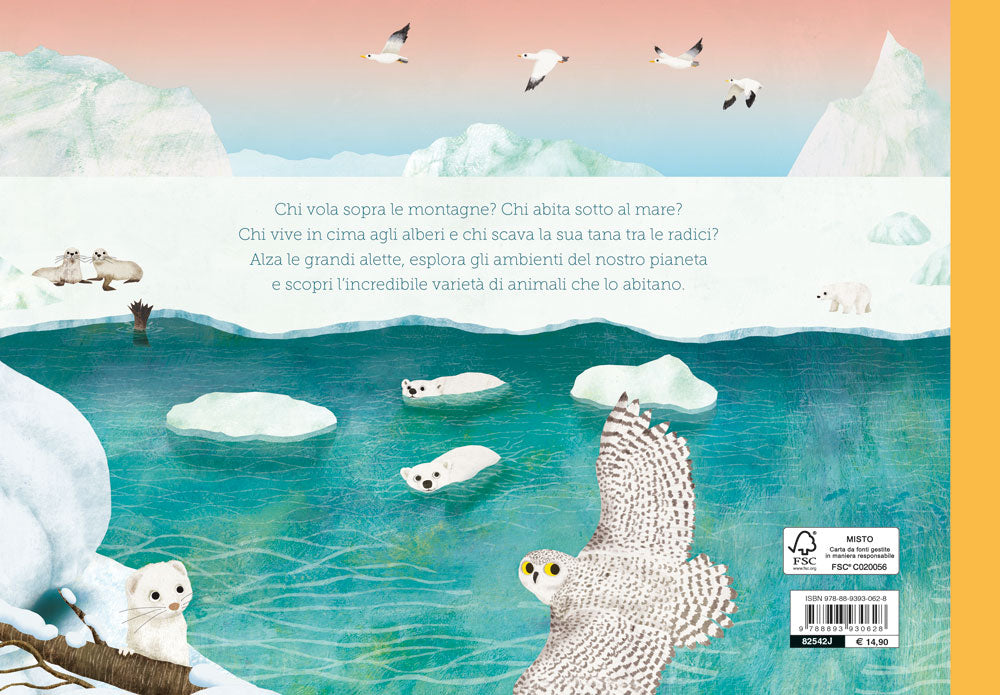 Sopra e sotto. Solleva le alette e scopri gli habitat naturali