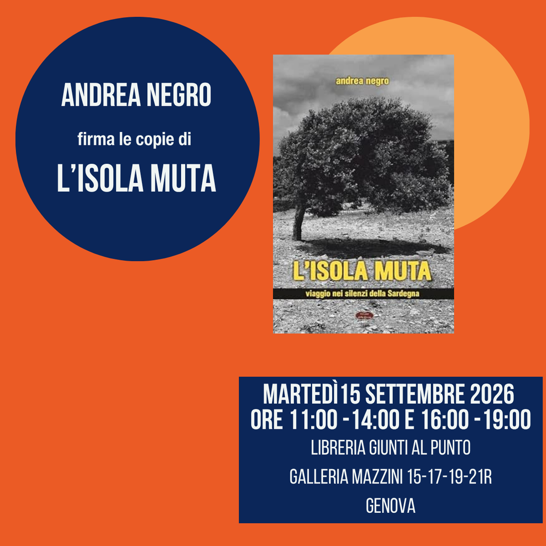 Andrea Negro a Genova