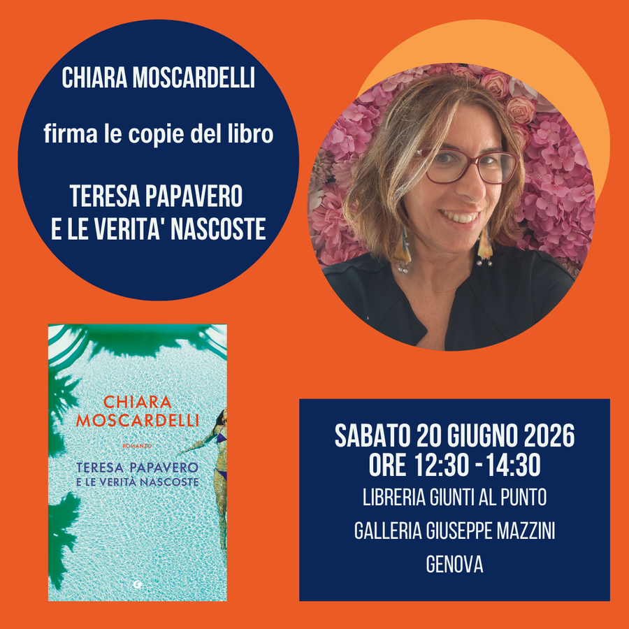 Chiara Moscardelli a Genova
