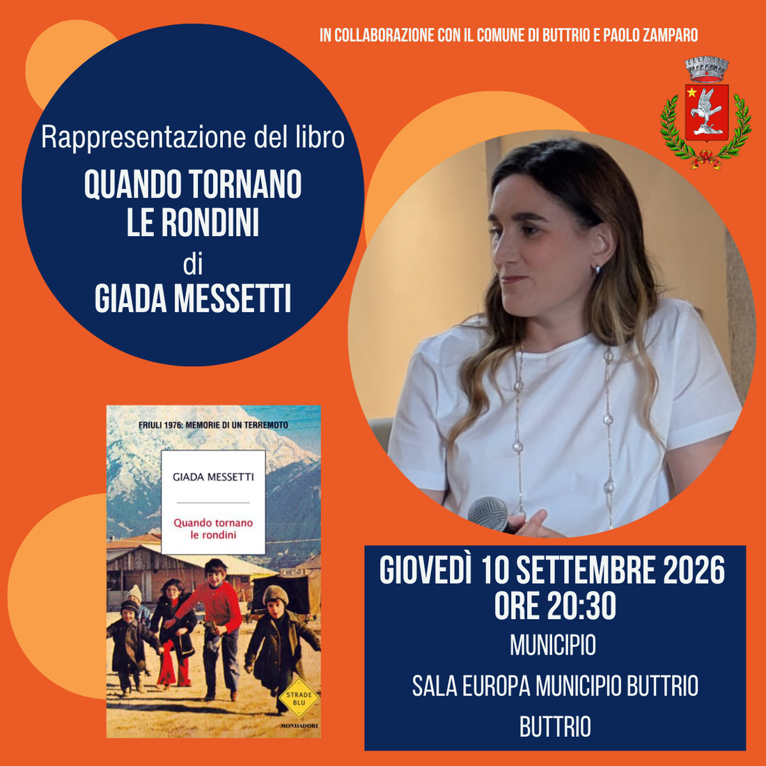 Giada Messetti a Pradamano