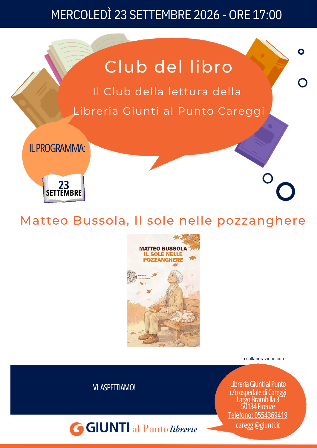 Club del Libro a Firenze