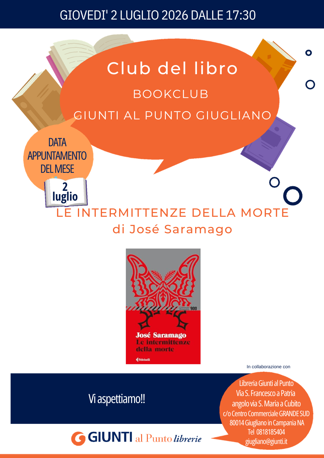 Club del Libro a Giugliano in Campania