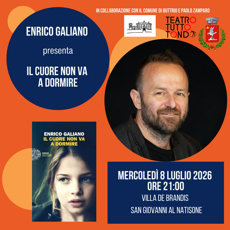 Enrico Galiano a Pradamano