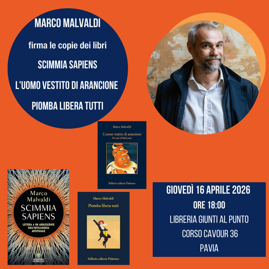 Marco Malvaldi a Pavia