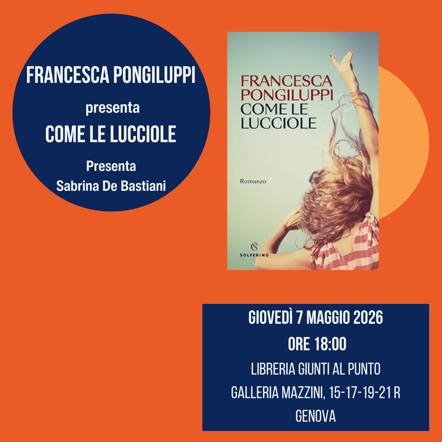 Francesca Pongiluppi a Genova