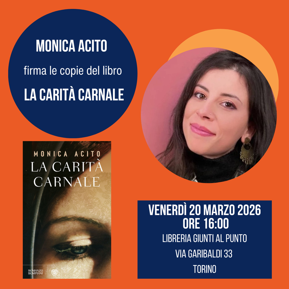 Monica Acito a Torino