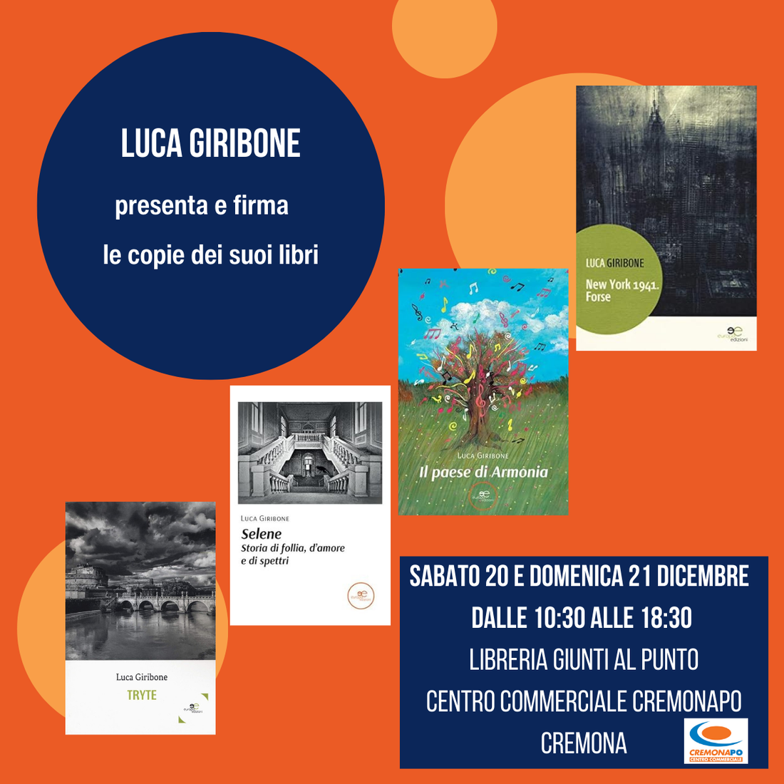 Luca Giribone a Cremona