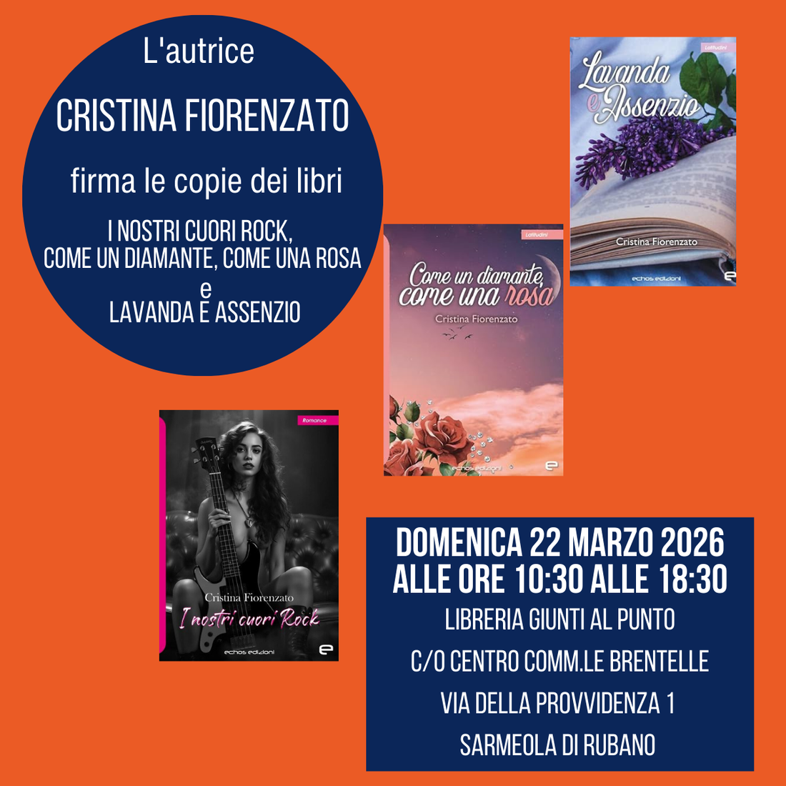 Cristina Fiorenzato a Rubano