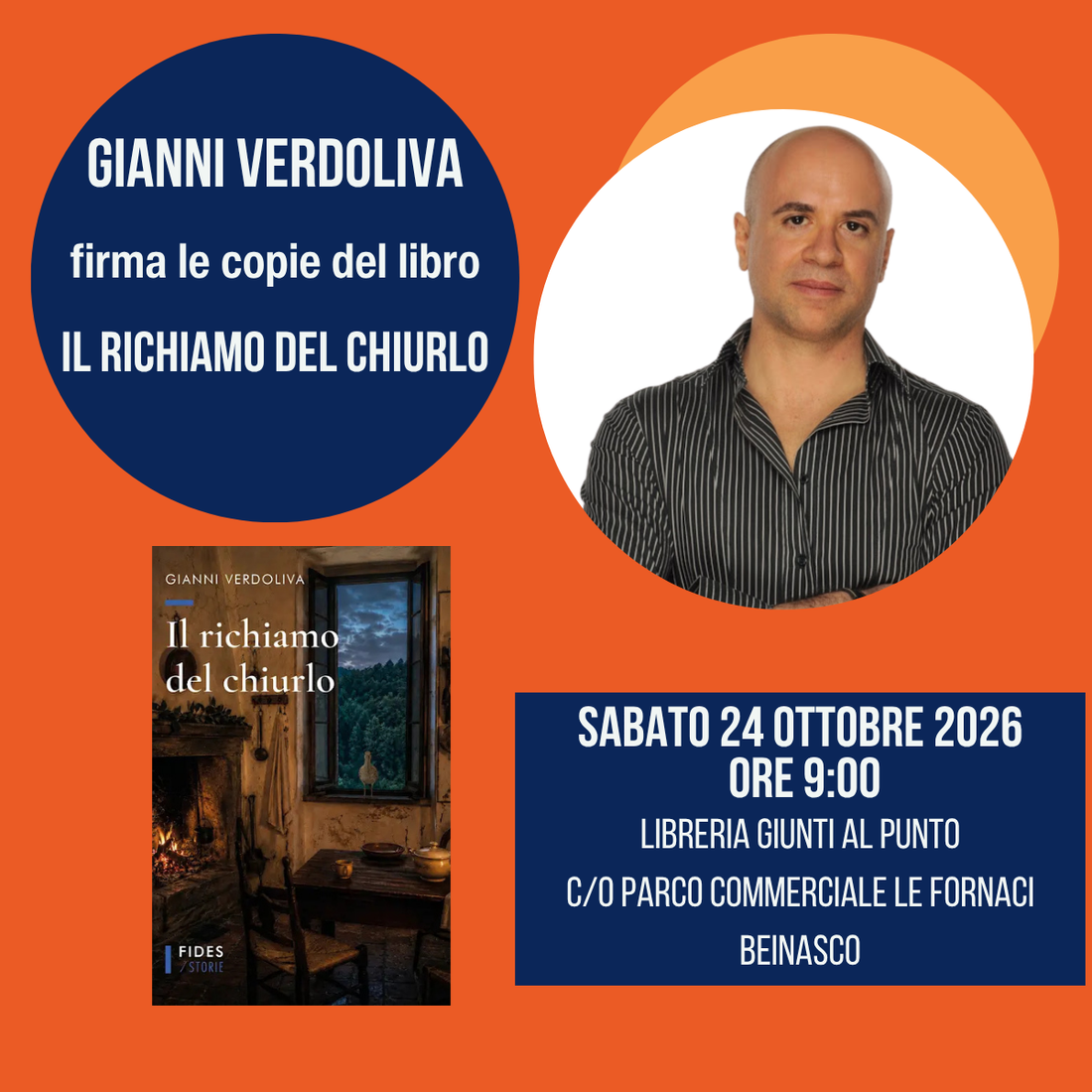 Gianni Verdoliva a Beinasco