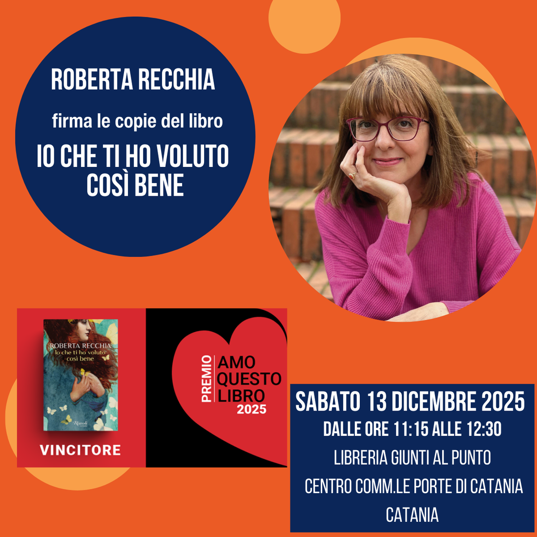 Roberta Recchia a Catania