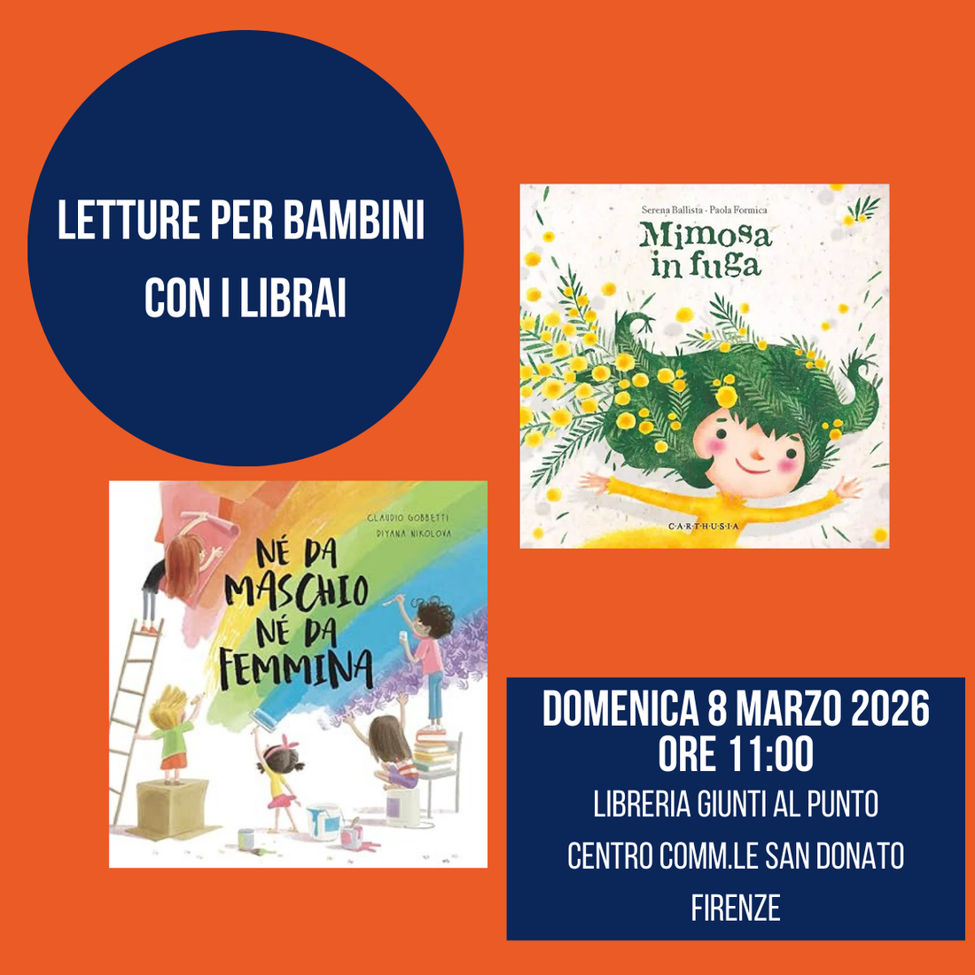 Letture per bambini a Firenze