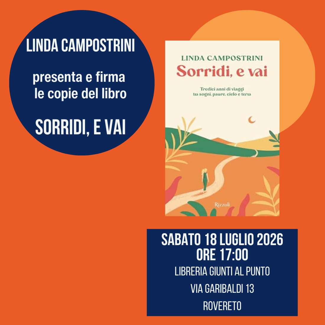 Linda Campostrini a Rovereto