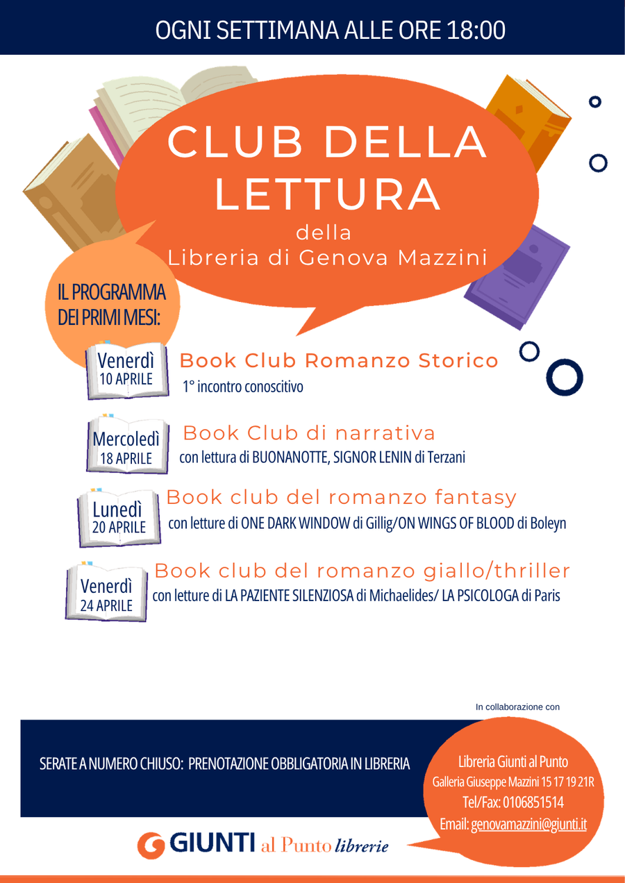 Club della Lettura a Genova