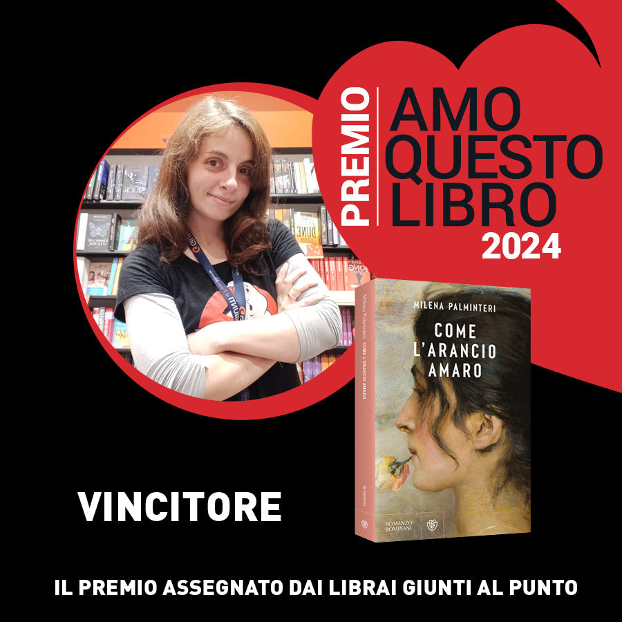 "Come l'arancio amaro", Milena Palminteri: Premio Amo Questo Libro 2024