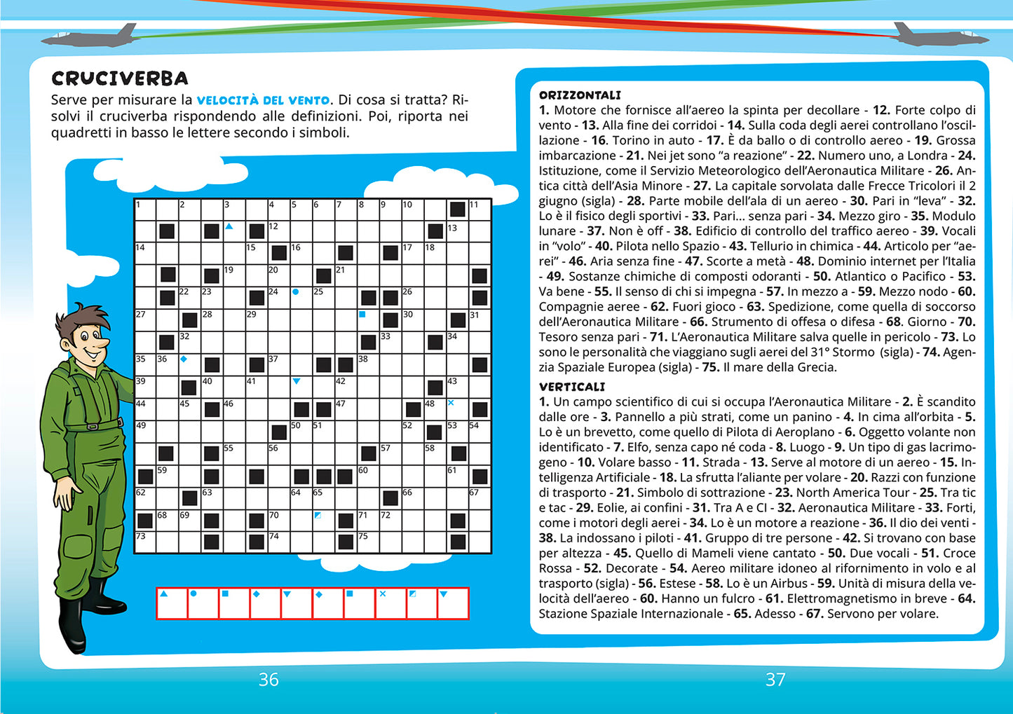 Giochi ad alta quota. Test, cruciverba, quiz e tanto altro con la nostra Aeronautica Militare