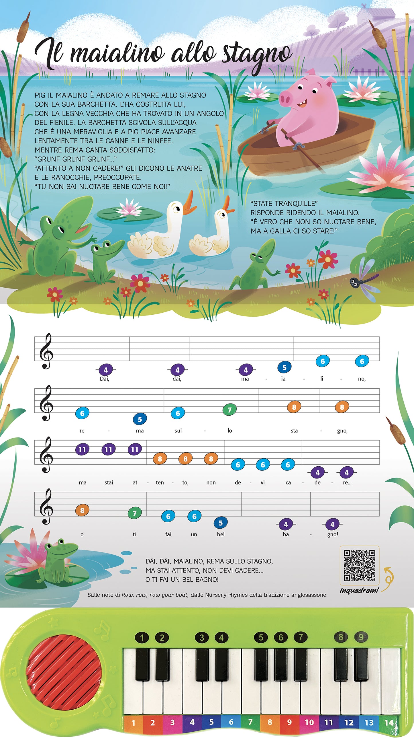 Il libro pianoforte della Fattoria