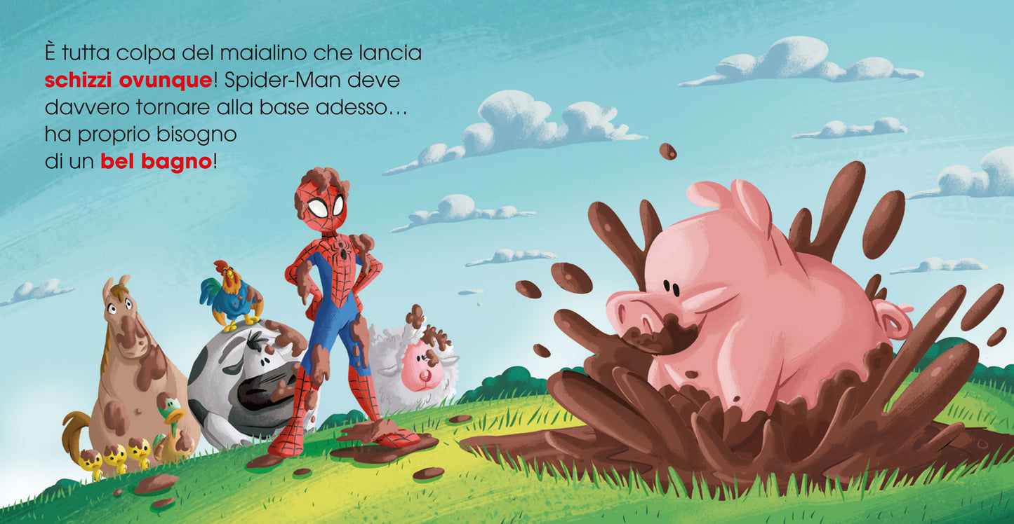 Spider-man va in fattoria Storie per diventare grandi Marvel