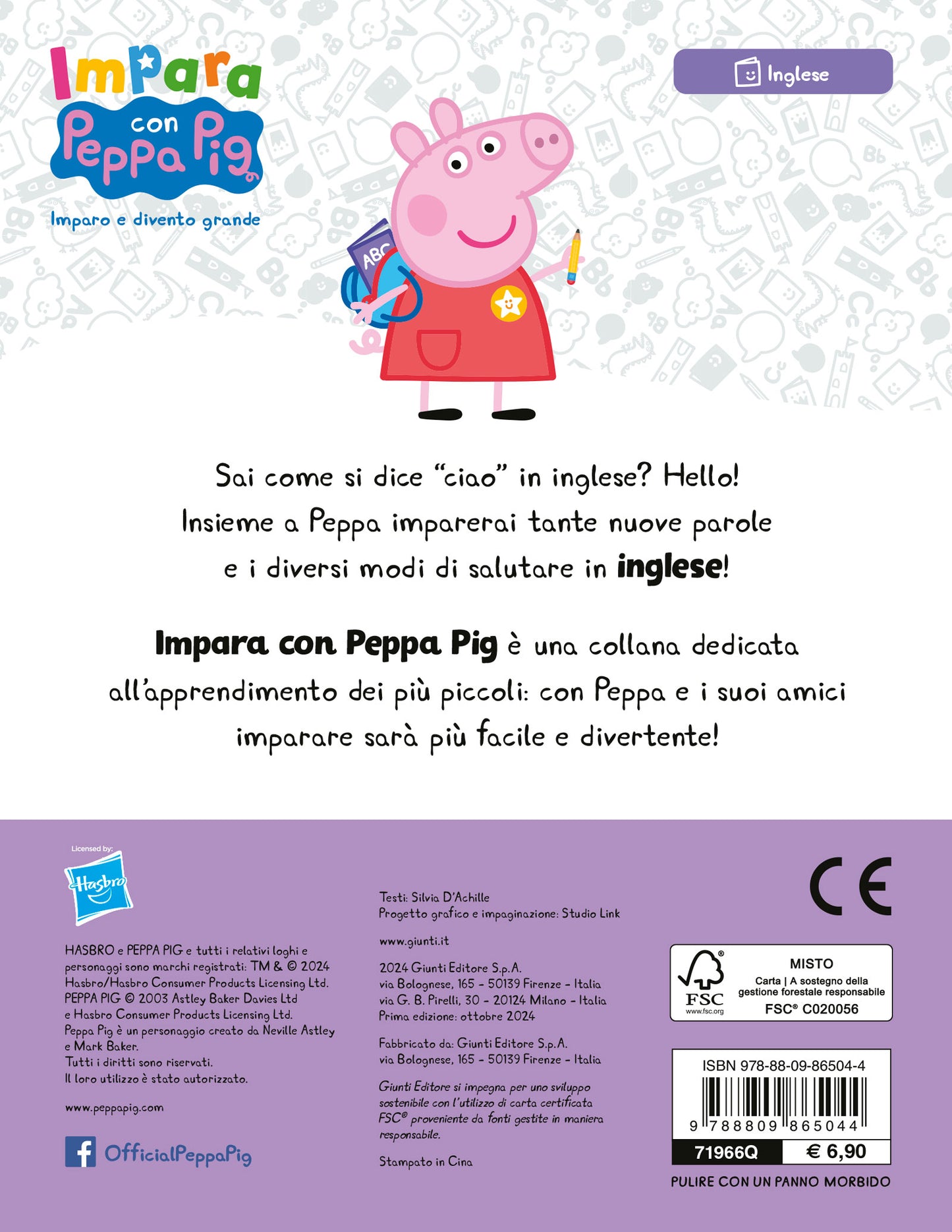 Hello!. Impara con Peppa