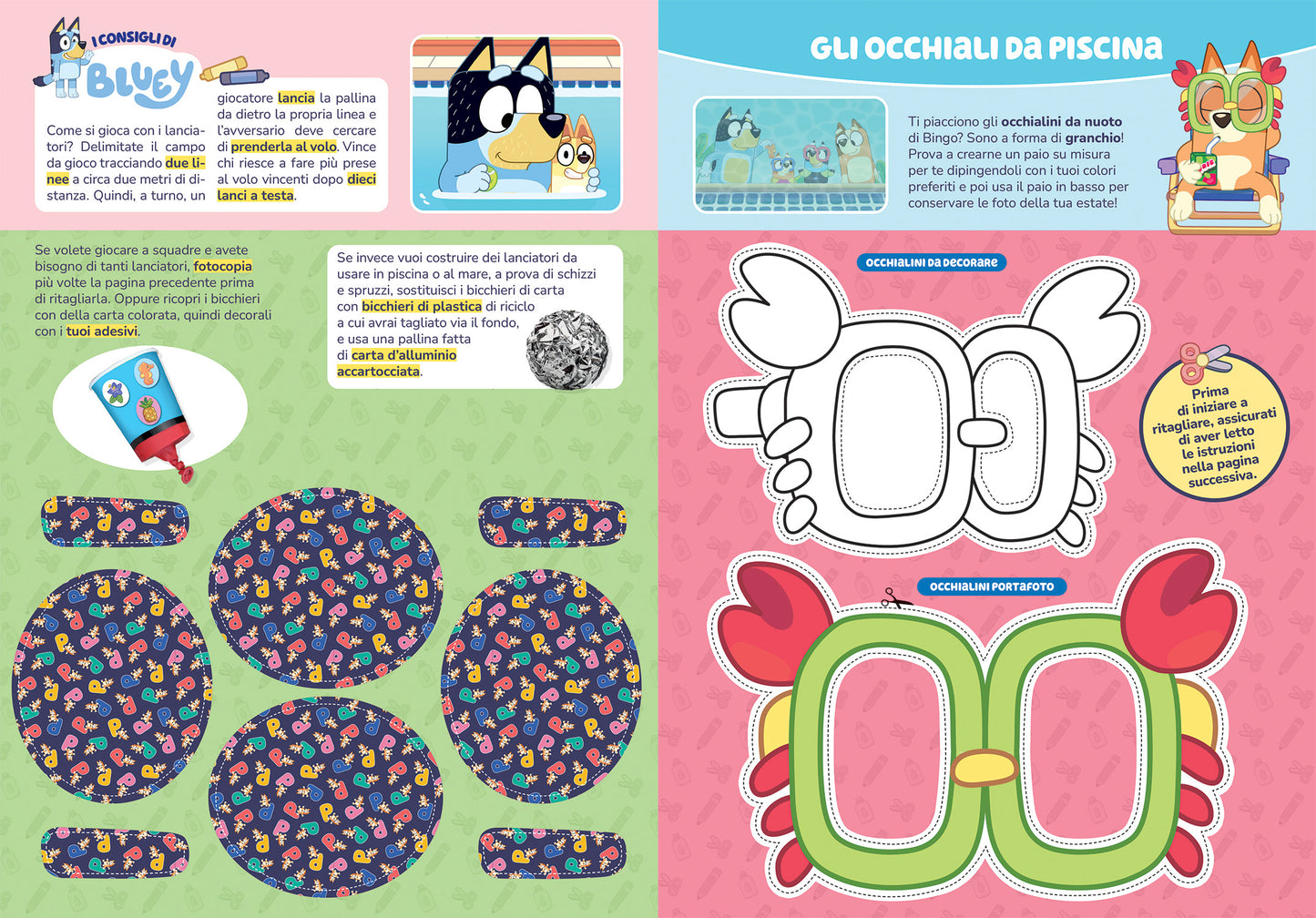 Crea con Bluey + Set da piscina