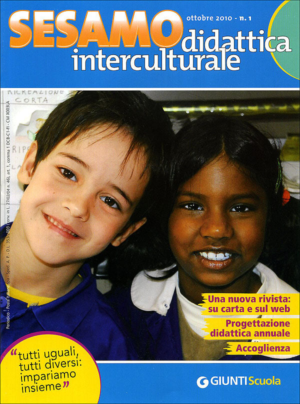 Sesamo n. 1, 1 ottobre 2010. Didattica interculturale
