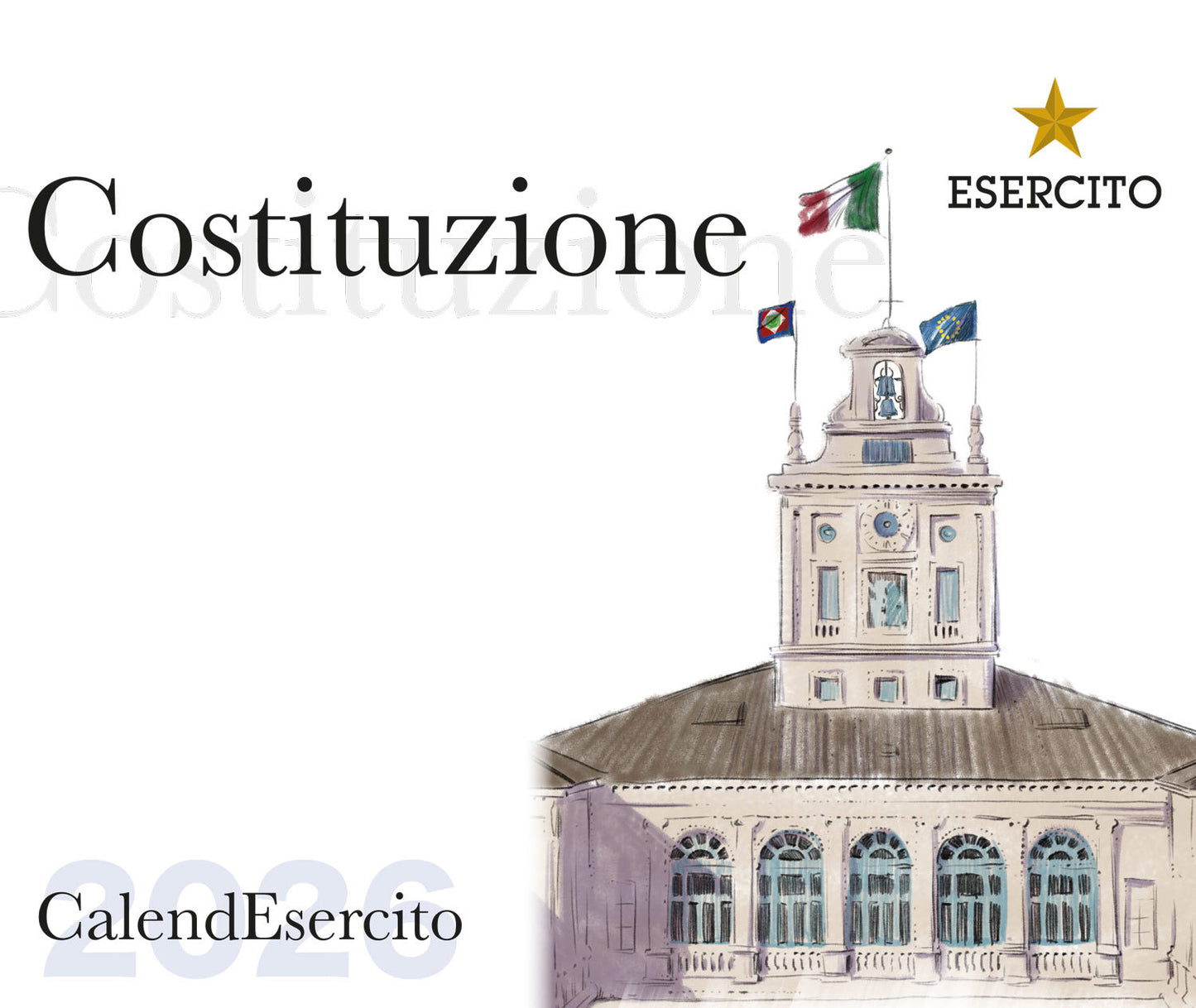 CalendEsercito 2026 - da tavolo. Lo giuro